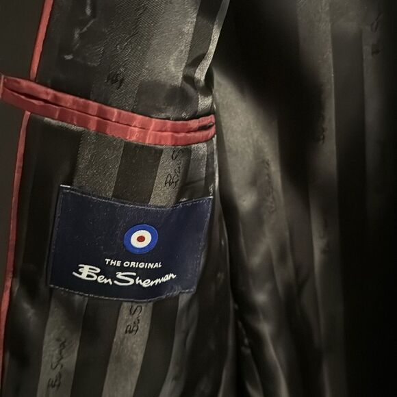 Ben Sherman Elegant Black Blazer - Picture 7 of 9